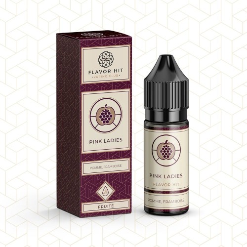 E-liquide Flavor Hit Fruité 50/50 Pink Ladies - Framboise Pomme - 10 ml